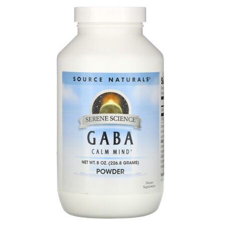 Source Naturals, GABA em pó, 8 oz (226,8 g)