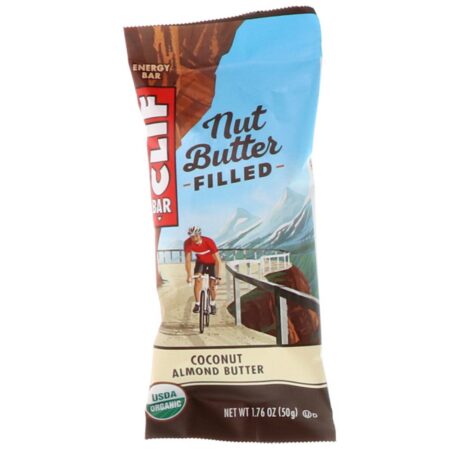 Clif Bar, Orgânico, Barra Energética de Manteiga de Nozes, Coco e Manteiga de Amêndoa, 12 unidades - 50g cada - Image 4