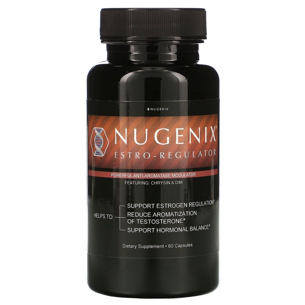 Nugenix, Estro-Regulator, Powerful Anti-Aromatase Modulator, 60 Capsules - Imagem 3