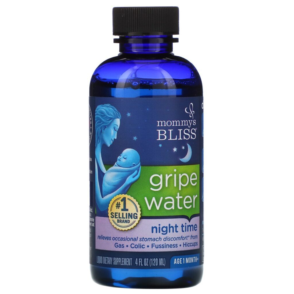 Mommy's Bliss, Período Noturno, Água para Gripe, 4 fl oz (120 ml) - Imagem 3
