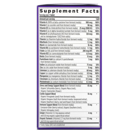 New Chapter, Every Man's One Daily Whole Food Multivitamin , 96 Vegetarian Tablets - Imagem 2