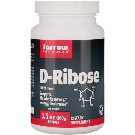 Jarrow Formulas, D-Ribose Powder, 3.5 oz (100 g)