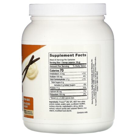 Life Extension, Wellness Code, Whey Protein Isolate, Vanilla Flavor, 0.89 lb (403 g) - Image 2