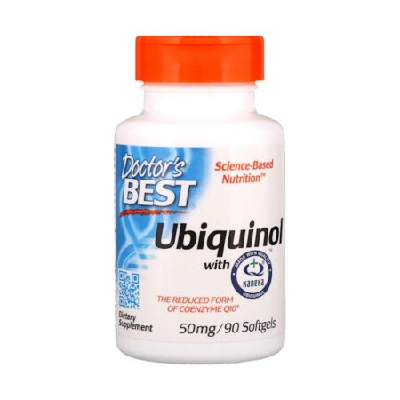 Doctor's Best, Ubiquinol com Kaneka, 50 mg, 90 Softgels