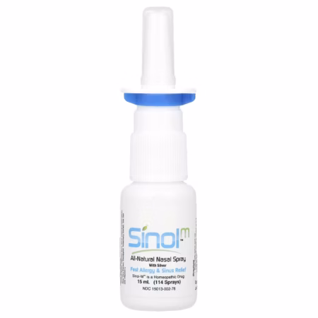 Sinol, SinolM, Spray Nasal Completamente Natural, Alívio Rápido da Alergia e da Sinusite, 15 ml - Imagem 2
