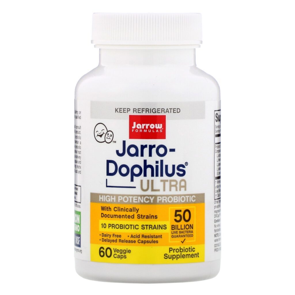 Jarrow Formulas, Jarro-Dophilus Ultra, 50 Billion , 60 Veggie Caps (Ice) - Imagem 3