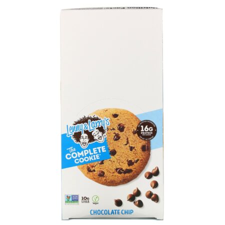 Lenny & Larry's, The COMPLETE Cookie, Chocolate Chip, 12 Cookies, 4 oz (113 g) Each - Image 2