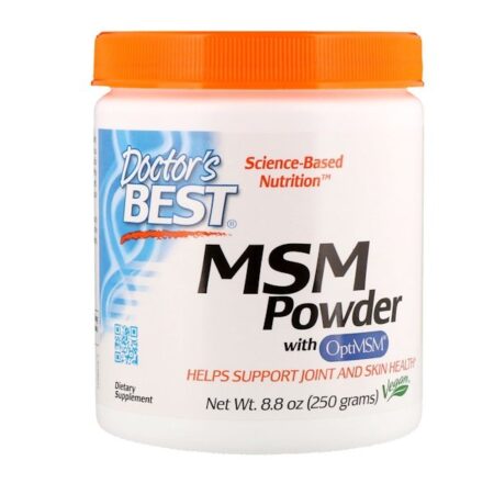 Doctor's Best, MSM em Pó com OptiMSM, 250 g (8,8 oz)