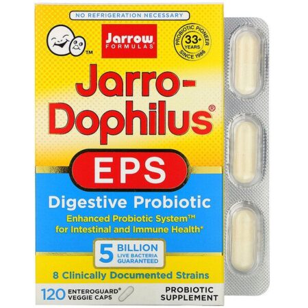 Jarrow Formulas, Jarro-Dophilus EPS, 5 Bilhões, 120 Cápsulas Vegetais