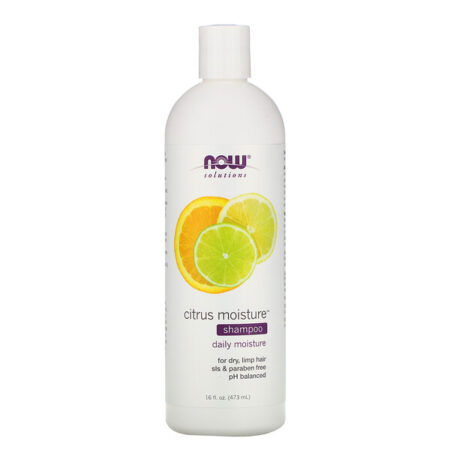 Now Foods, Soluções, Shampoo Hidratante Cítrico, 16 fl oz (473 ml)