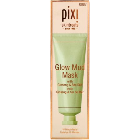 Pixi Beauty, Máscara de Argila Brilho, com Ginseng e Sal Marinho, 1,01 oz fl (30 ml) - Image 2