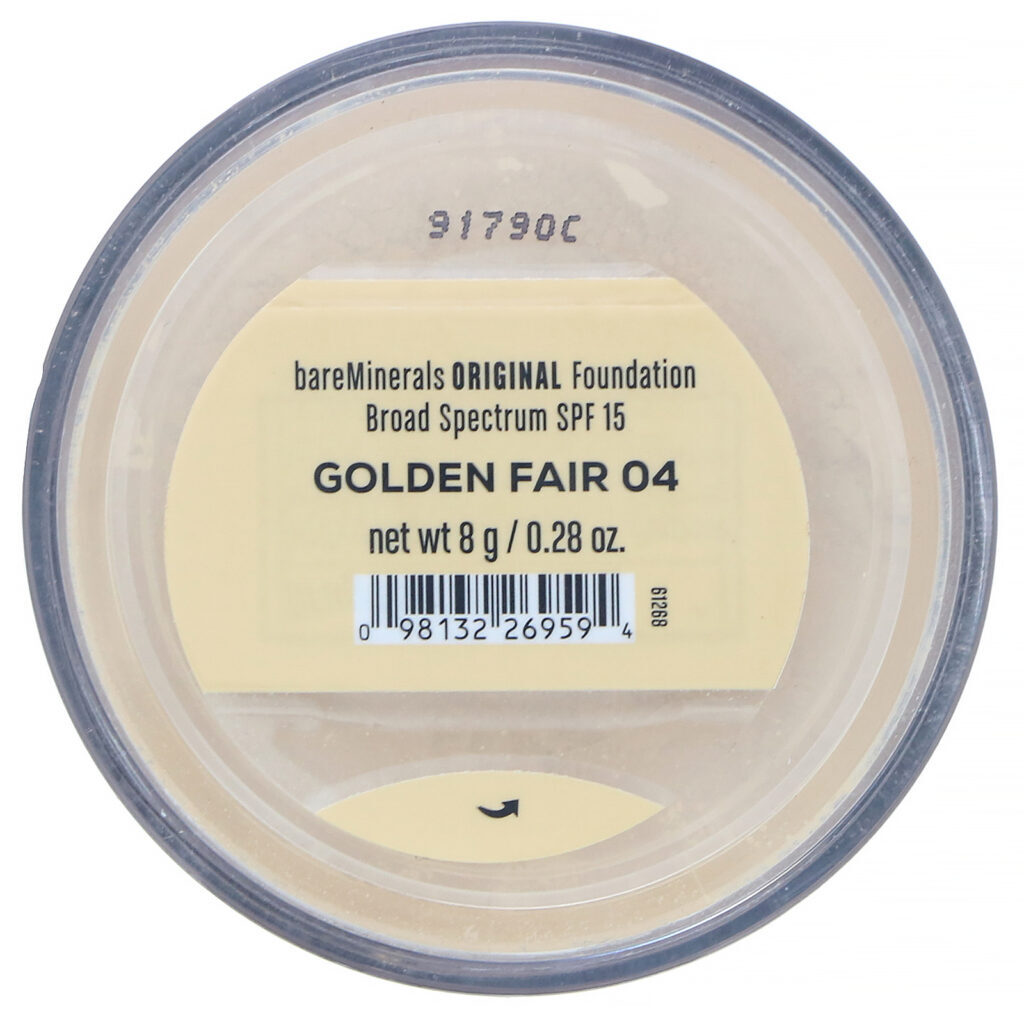bareMinerals, Matte Foundation, SPF 15, Golden Fair 04, 0.28 oz (8 g) - Imagem 2