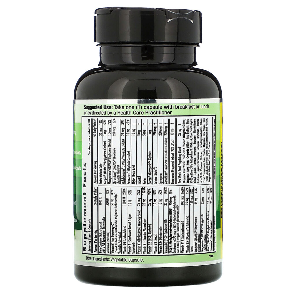 Emerald Laboratories, Coenzymated Women's 1-Daily Multi, 60 Vegetable Caps - Imagem 2
