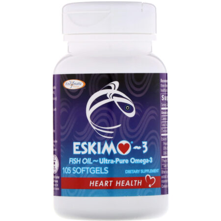 Enzymatic Therapy, Eskimo-3, Ômega-3 Ultra Puro, 105 Cápsulas Gelatinosas - Image 3