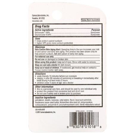 Carmex, Daily Care, Bálsamo Labial Hidratante, Morango, FPS 15, 10 g (0,35 oz) - Image 3