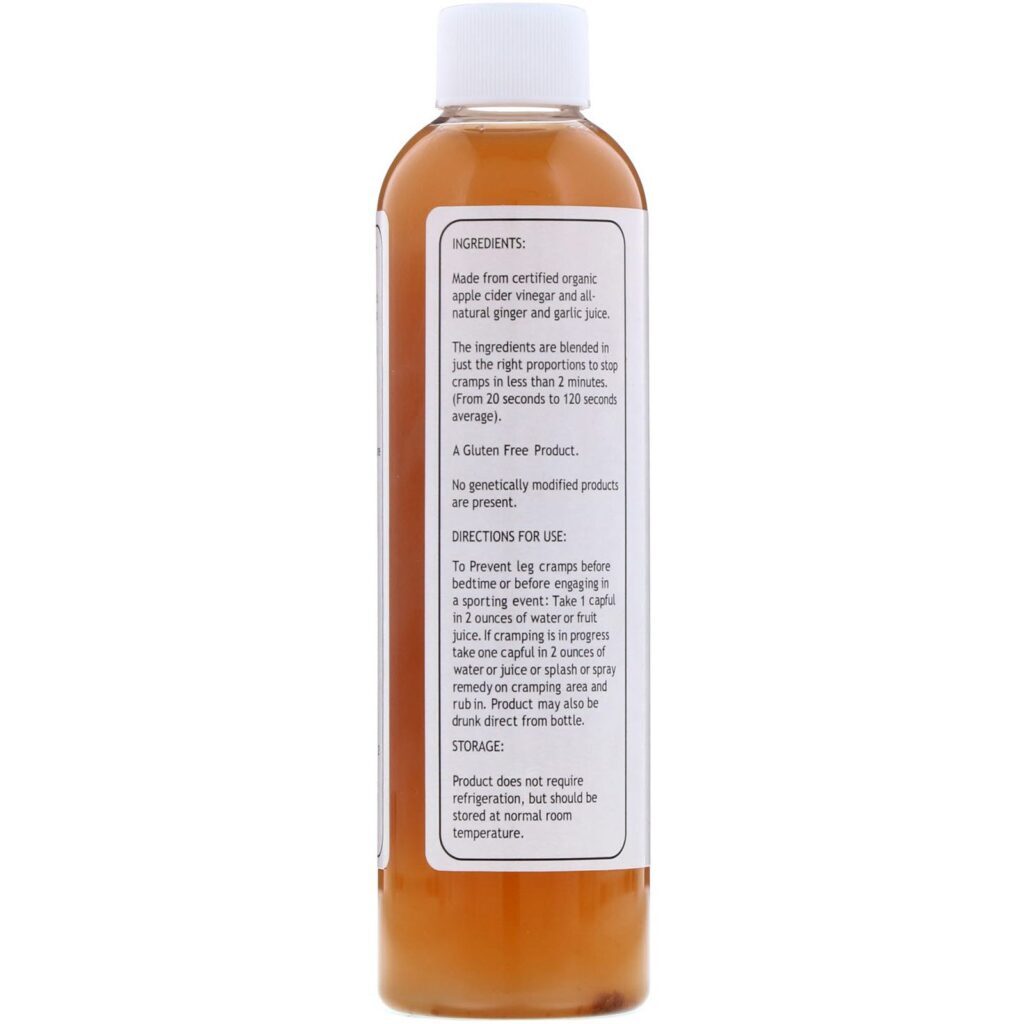 Caleb Treeze Organic Farm, Stops Leg & Foot Cramps, 237 ml (8 fl oz) - Imagem 2