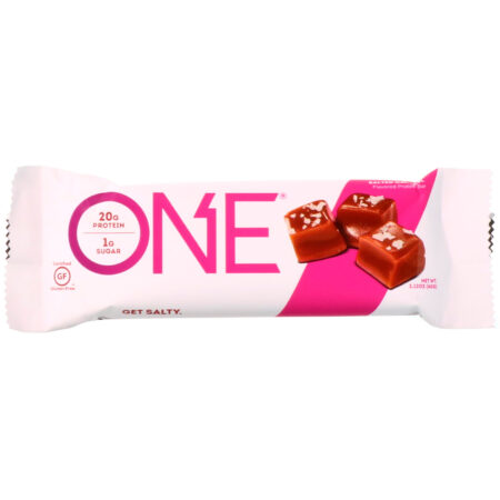 One Brands, ONE Bar, Salted Caramel, 12 Bars, 2.12 oz (60 g) Each - Image 4