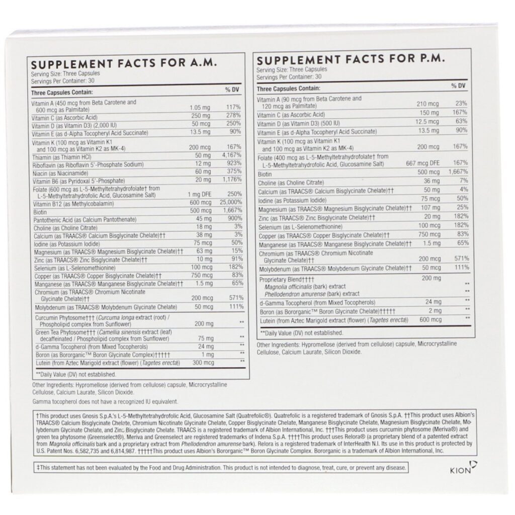 Thorne Research, Elite Multivitamínica, 2 Frascos, 90 Cápsulas Cada - Imagem 2