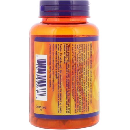 Now Foods, Sports, Tribulus Extreme, 90 Cápsulas Vegetais - Imagem 3