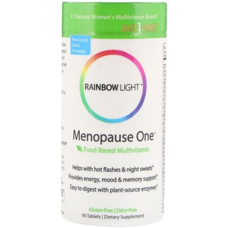 Rainbow Light, Menopausa One, Multivitamínico à Base de Alimentos, 90 Comprimidos