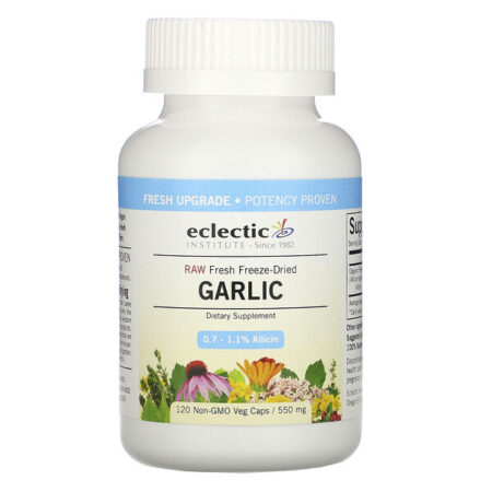 Eclectic Institute, Garlic, 550 mg, 120 Veg Caps