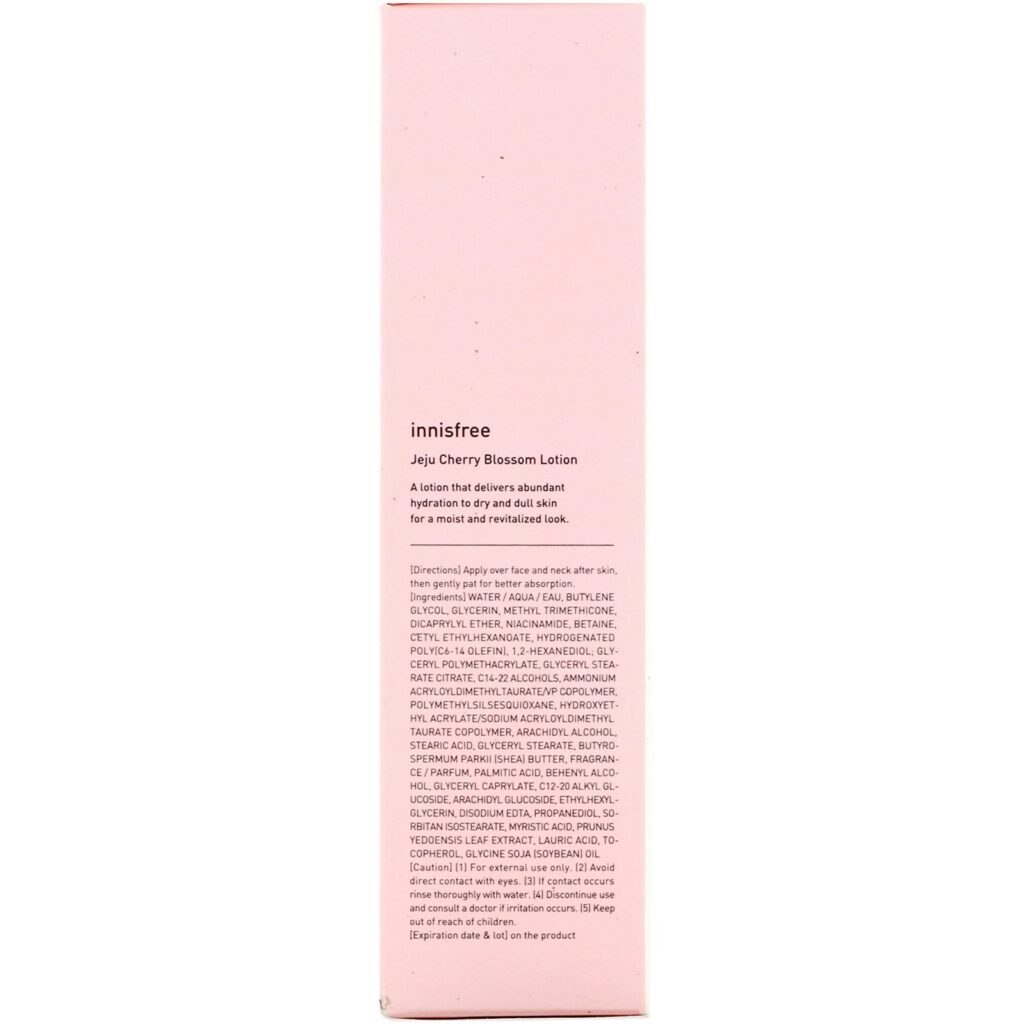 Innisfree, Jeju Cherry Blossom Lotion, 3.38 fl oz (100 ml) - Imagem 3