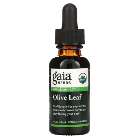 Gaia Herbs, Folha de Oliveira, 30 ml (1 fl oz)