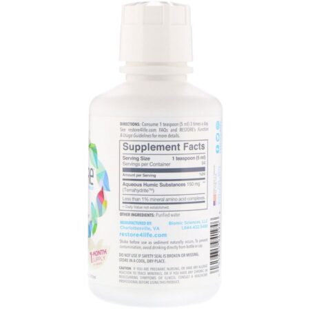 Restore, Suplemento Mineral para a Saúde do Intestino, 473 ml - Imagem 2