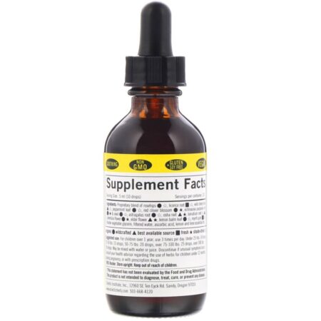 Eclectic Institute, Kids Herbs, Compound Herbal Biotic, Lemon-Lime Flavored, 2 fl oz (60 ml) - Imagem 2
