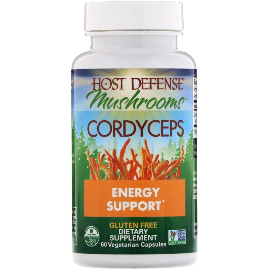 Fungi Perfecti, MycoBotanicals, Energia, 60 Cápsulas Vegetais - Imagem 3