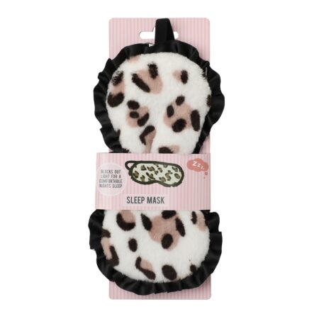 The Vintage Cosmetic Co., Leopard Print Sleep Mask, 1 Count - Image 2