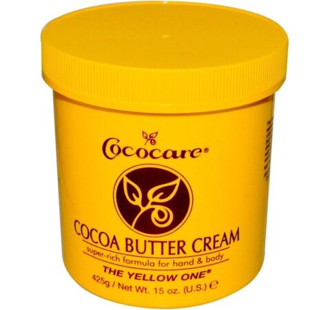 Cococare, The Yellow One, Creme de Manteiga de Cacau, 425 g (15 oz)