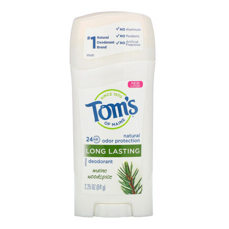 Tom's of Maine, Natural Deodorant, Long Lasting, Maine Woodspice, 2.25 oz (64 g)