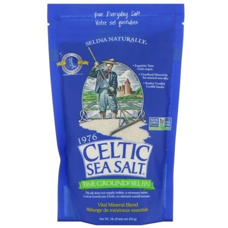 Celtic Sea Salt, Moagem Fina, Mistura Mineral Essencial, 454 g (1 lb)