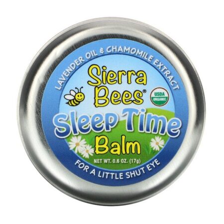 Sierra Bees, Bálsamo para a Hora de Dormir, Lavanda e Camomila, 17 g (0,6 oz)