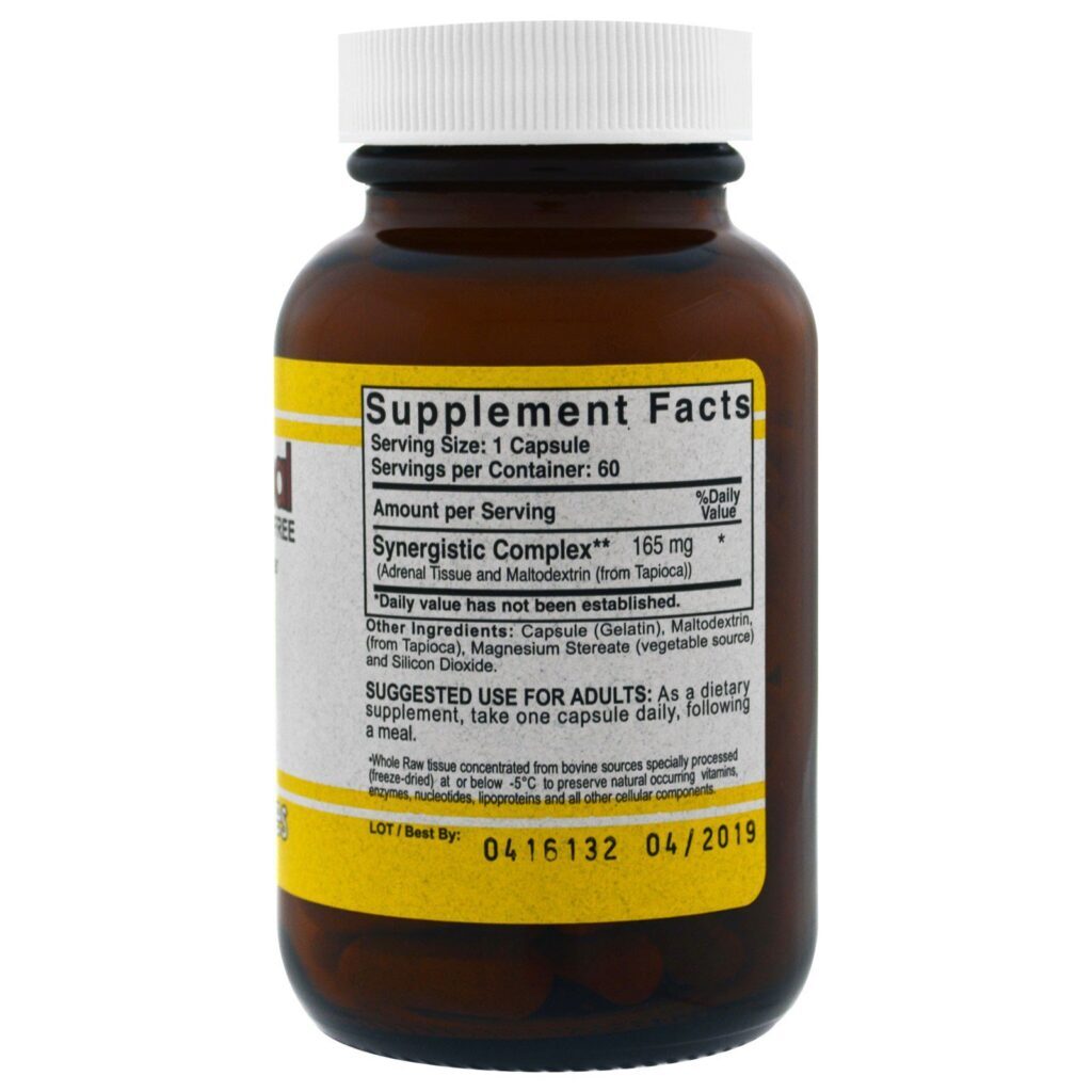 Natural Sources, Tudo Ad-renal, 60 Cápsulas - Imagem 2