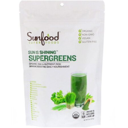 Sunfood, Supervegetais Sun Is Shining, 227 g (8 oz)