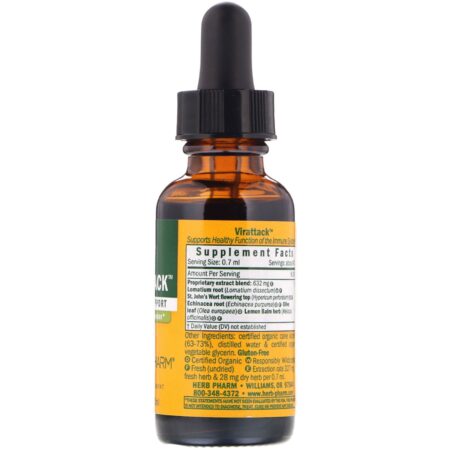 Herb Pharm, Virattack, 1 fl oz (30 ml) - Image 2