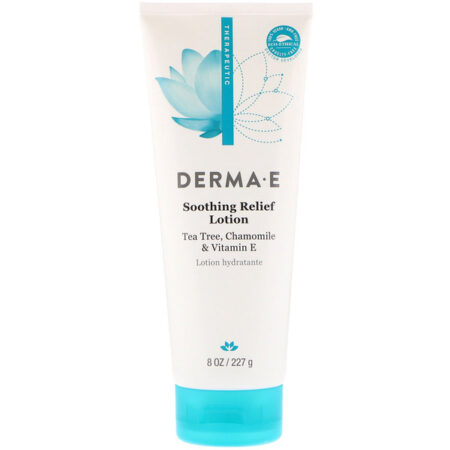 Derma E, Soothing Relief Lotion, Tea Tree, Chamomile & Vitamin E, 8 oz (227 g)