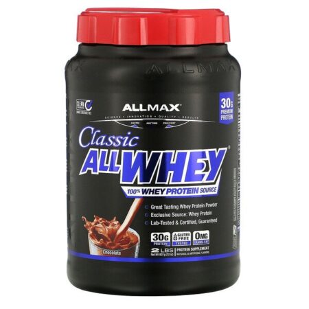 ALLMAX Nutrition, AllWhey Classic, 100% Proteína Whey, Chocolate, 907 g (2 lbs)