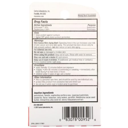 Carmex, Daily Care, Bálsamo Labial Hidratante, Morango, FPS 15, 4,25 g (0,15 oz) - Image 3