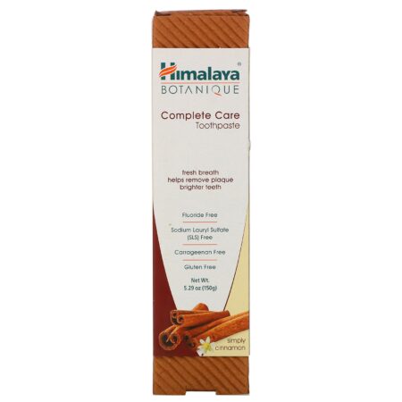 Himalaya, Creme Dental Complete Care, Simply Cinnamon, 5,29 oz. (150 g.) - Image 2