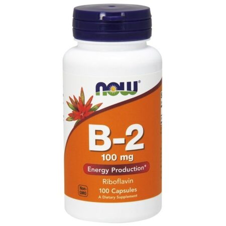 Now Foods, B-2, 100 mg, 100 Cápsulas