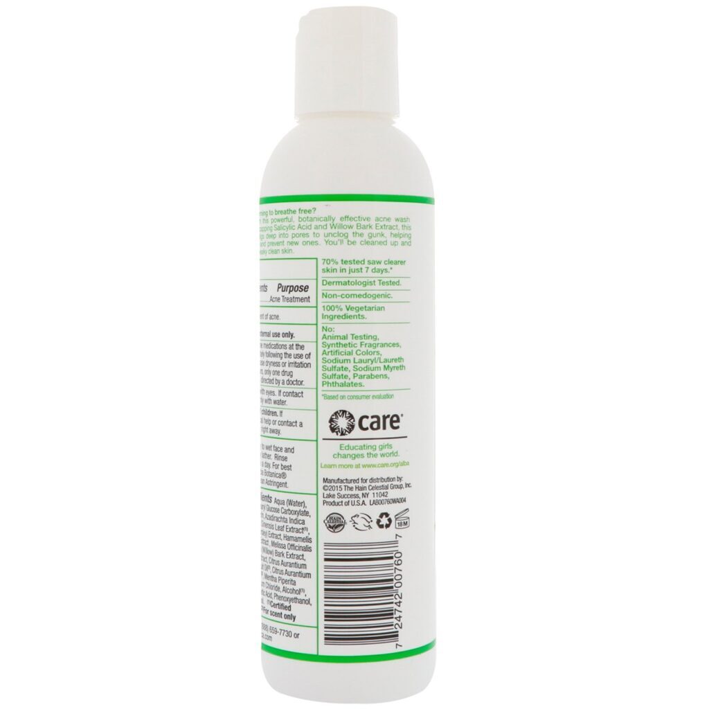 Alba Botanica, Acne Dote, Limpeza Profunda dos Poros, Sem Óleo, 177 ml (6 fl oz) - Imagem 3