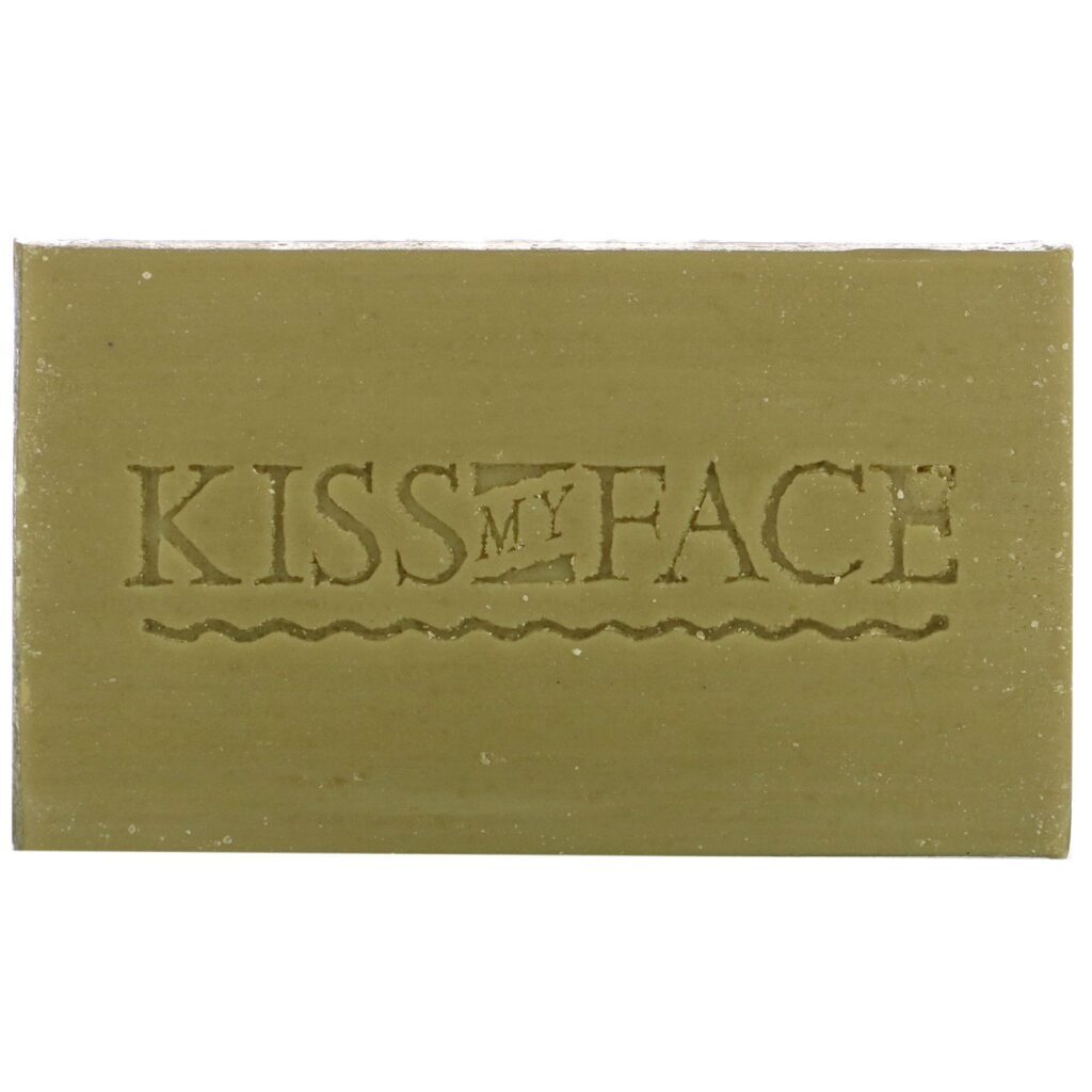 Kiss My Face, Pure Olive Oil Soap, Fragrance Free, 3 Bars, 4 oz (115 g) Each - Imagem 3