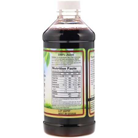 Dynamic Health Laboratories, Tart Cherry Turmeric & Ginger Tonic, 16 fl oz (473 ml) - Image 2