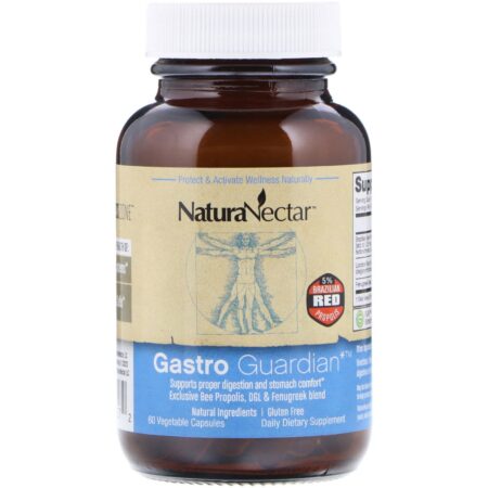 NaturaNectar, Gastro Guardian, 60 Cápsulas Vegetais - Image 3