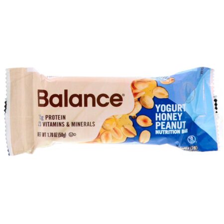 Balance Bar, Barra de Nutrição, Iogurte de Mel e Amendoim, 6 Barras, 50 g Cada - Image 4