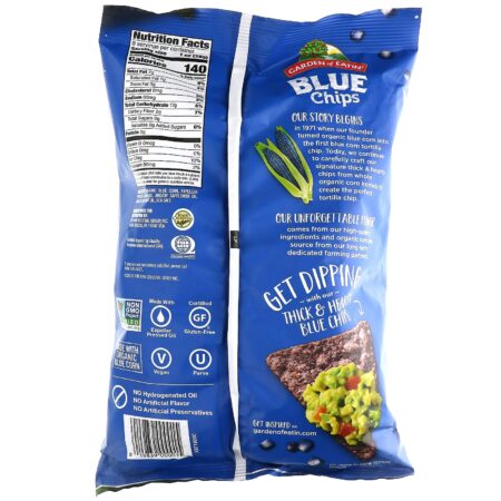 Garden of Eatin', Corn Tortilla Chips, Blue Chips, 8.1 oz (229 g) - Image 2