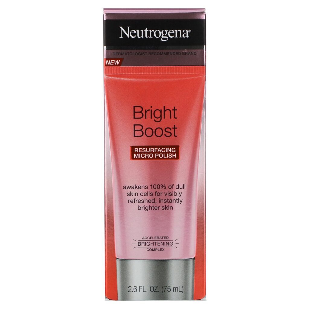 Neutrogena, Bright Boost, Resurfacing Micro Polish, 2.6 fl oz (75 ml) - Imagem 2